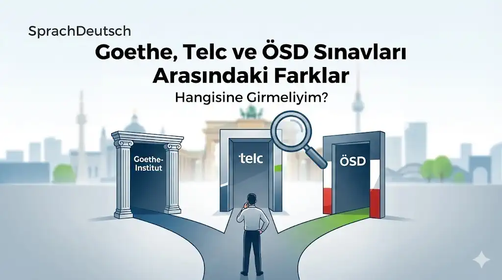 Goethe, Telc ve ÖSD Farkları: Hangisi Sizin İçin Uygun?